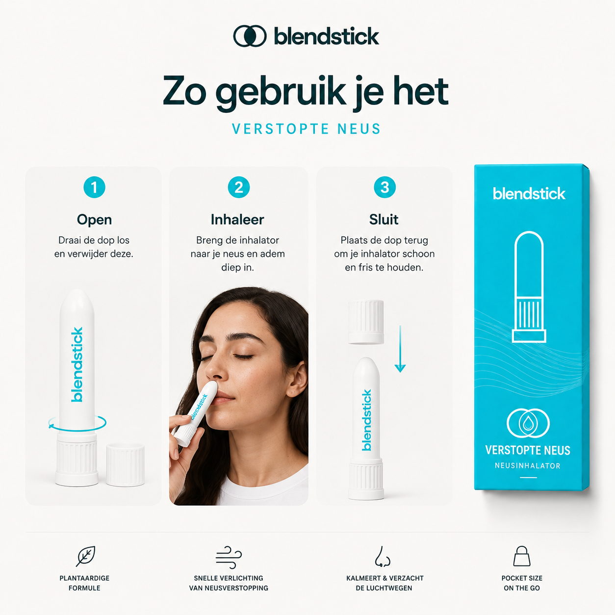 Blendstick Verstopte Neus Inhalator